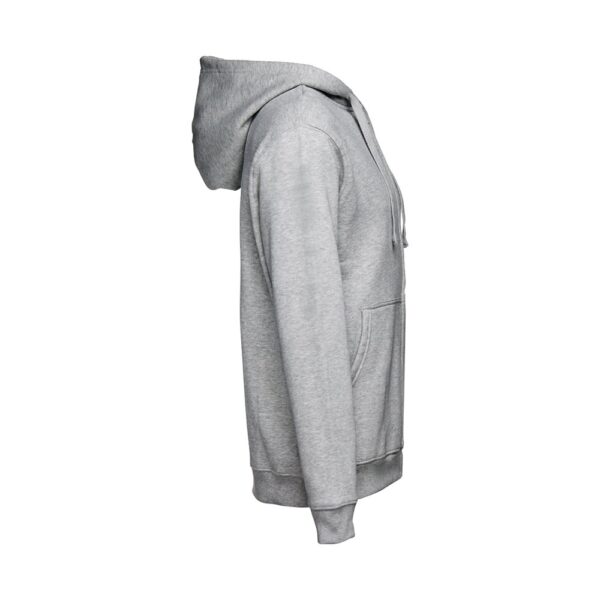 THC AMSTERDAM. Men's hoodie in cotton and polyester with full zip