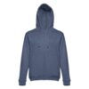 30161_194-d THC AMSTERDAM. Men's hoodie in cotton and polyester with full zip