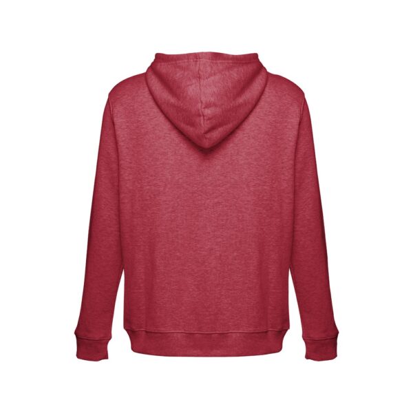 THC AMSTERDAM. Men's hoodie in cotton and polyester with full zip