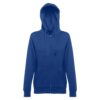 30162_114-d THC AMSTERDAM WOMEN. Women's hoodie in cotton and polyester with full zip