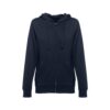 30162_134 THC AMSTERDAM WOMEN. Women's hoodie in cotton and polyester with full zip