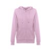 30162_142 THC AMSTERDAM WOMEN. Women's hoodie in cotton and polyester with full zip