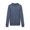30162_194 THC AMSTERDAM WOMEN. Women's hoodie in cotton and polyester with full zip