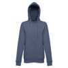 30162_194-d THC AMSTERDAM WOMEN. Women's hoodie in cotton and polyester with full zip