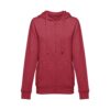 30162_195-a THC AMSTERDAM WOMEN. Women's hoodie in cotton and polyester with full zip