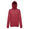 30162_195-d THC AMSTERDAM WOMEN. Women's hoodie in cotton and polyester with full zip