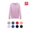 30162_a THC AMSTERDAM WOMEN. Women's hoodie in cotton and polyester with full zip