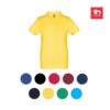 30173_a THC ADAM KIDS. Kids short-sleeved 100% cotton piqué polo shirt unisex)