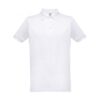 THC BERLIN WH. Men's short-sleeved polo shirt. White