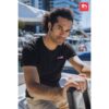 30186_set THC SAN MARINO. Men's short-sleeved T-shirt in combed cotton