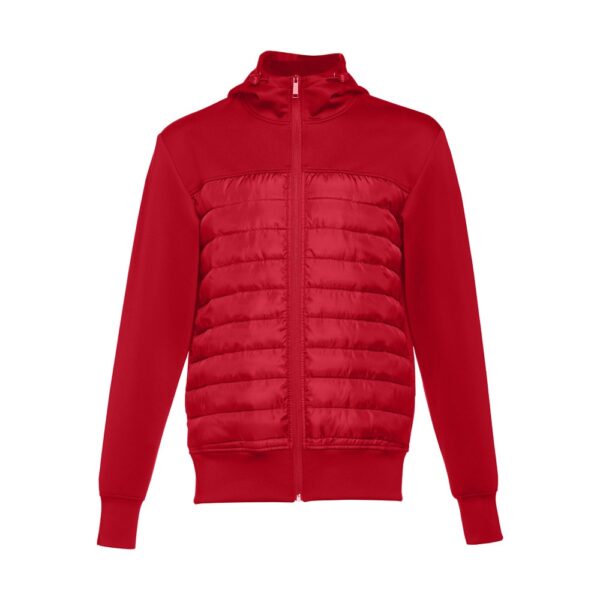 THC SKOPJE. Men's hooded jacket in 300T taffeta