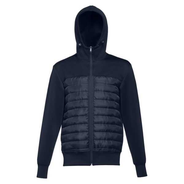 THC SKOPJE. Men's hooded jacket in 300T taffeta