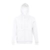 30256_106-d THC AMSTERDAM WH. Men's hooded full zipped sweatshirt