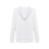 30257_106-b THC AMSTERDAM WOMEN WH. Women's hooded full zipped sweatshirt