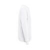 30265_106-c THC COLOMBO WH. Unisex sweatshirt in Italian with ribbed collar, cuffs and waistband. White