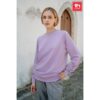 30266_set THC COLOMBO. Unisex Poly Cotton Sweatshirt with ribbed collar, cuffs and waistband