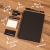 33210_a STARTER KIT INFINITEBOOK A5 PLANNER TEXTURE. Kit comprising "Infinitebook" with hard cover, 1 cleaning kit, 1 marker and 1 ballpoint holder