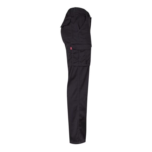 VL LUGH. Multi-pocket stretch trousers (240g/m²) in cotton (46%), EME (38%) and polyester (16%)