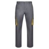 36004_207 VL HYPNOS. Two-tone multi-pocket twill trousers (200g/m²), in cotton (35%) and polyester (65%)