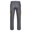 36004_207-b VL HYPNOS. Two-tone multi-pocket twill trousers (200g/m²), in cotton (35%) and polyester (65%)