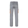 36004_217-b VL HYPNOS. Two-tone multi-pocket twill trousers (200g/m²), in cotton (35%) and polyester (65%)
