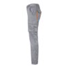 36004_217-c VL HYPNOS. Two-tone multi-pocket twill trousers (200g/m²), in cotton (35%) and polyester (65%)
