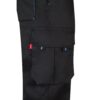 36004_223-e VL HYPNOS. Two-tone multi-pocket twill trousers (200g/m²), in cotton (35%) and polyester (65%)
