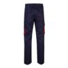 36004_224-b VL HYPNOS. Two-tone multi-pocket twill trousers (200g/m²), in cotton (35%) and polyester (65%)