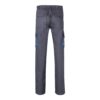 36004_227-b VL HYPNOS. Two-tone multi-pocket twill trousers (200g/m²), in cotton (35%) and polyester (65%)