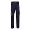 36004_234 VL HYPNOS. Two-tone multi-pocket twill trousers (200g/m²), in cotton (35%) and polyester (65%)