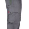 36004_247-e VL HYPNOS. Two-tone multi-pocket twill trousers (200g/m²), in cotton (35%) and polyester (65%)