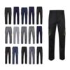 36004_set VL HYPNOS. Two-tone multi-pocket twill trousers (200g/m²), in cotton (35%) and polyester (65%)