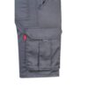 36017_113-e VL HEBE. Multi-pocket stretch Bermuda shorts (240g/m²), in cotton (46%), EME (38%) and polyester (16%)