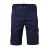 36017_134 VL HEBE. Multi-pocket stretch Bermuda shorts (240g/m²), in cotton (46%), EME (38%) and polyester (16%)