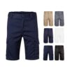 36017_set VL HEBE. Multi-pocket stretch Bermuda shorts (240g/m²), in cotton (46%), EME (38%) and polyester (16%)
