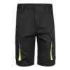 36018_203 VL HEMERA. Two-tone, multi-pocket stretch Bermuda shorts (240g/m²), in cotton (46%), EME (38%) and polyester (16%)