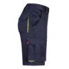 36018_204-d VL HEMERA. Two-tone, multi-pocket stretch Bermuda shorts (240g/m²), in cotton (46%), EME (38%) and polyester (16%)