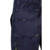 36018_204-f VL HEMERA. Two-tone, multi-pocket stretch Bermuda shorts (240g/m²), in cotton (46%), EME (38%) and polyester (16%)