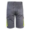 36018_207-b VL HEMERA. Two-tone, multi-pocket stretch Bermuda shorts (240g/m²), in cotton (46%), EME (38%) and polyester (16%)
