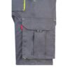 36018_207-e VL HEMERA. Two-tone, multi-pocket stretch Bermuda shorts (240g/m²), in cotton (46%), EME (38%) and polyester (16%)