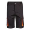 36018_213 VL HEMERA. Two-tone, multi-pocket stretch Bermuda shorts (240g/m²), in cotton (46%), EME (38%) and polyester (16%)