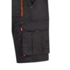 36018_213-e VL HEMERA. Two-tone, multi-pocket stretch Bermuda shorts (240g/m²), in cotton (46%), EME (38%) and polyester (16%)