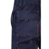 36018_214-f VL HEMERA. Two-tone, multi-pocket stretch Bermuda shorts (240g/m²), in cotton (46%), EME (38%) and polyester (16%)