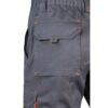 36018_217-f VL HEMERA. Two-tone, multi-pocket stretch Bermuda shorts (240g/m²), in cotton (46%), EME (38%) and polyester (16%)