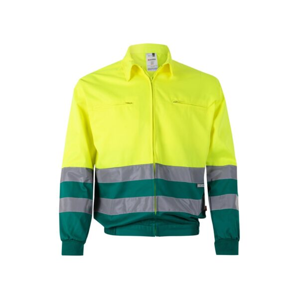 VL NEPTUNE LARGE. Two-tone twill jacket (210g/m²) in polyester (80%) and cotton (20%)