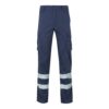 36025_134 VL DIONYSUS. Multi-pocket stretch trousers (240g/m²), in cotton (46%), EME (38%) and polyester (16%)