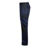 36029_104-c VL NJORD. Two-tone multi-pocket twill trousers (240 g/m²), in cotton (35%) and polyester (65%)