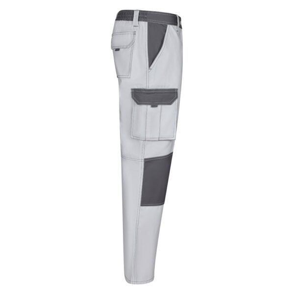 VL NJORD. Two-tone multi-pocket twill trousers (240 g/m²), in cotton (35%) and polyester (65%)