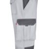 36029_106-e VL NJORD. Two-tone multi-pocket twill trousers (240 g/m²), in cotton (35%) and polyester (65%)