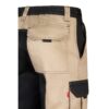 36029_131-f VL NJORD. Two-tone multi-pocket twill trousers (240 g/m²), in cotton (35%) and polyester (65%)